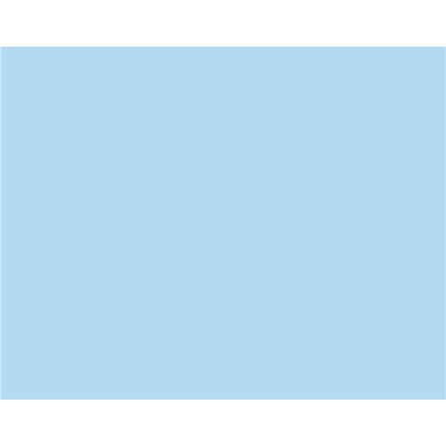 QUILL COLOURED CARDBOARD 510x635mm 210gsm Light Blue